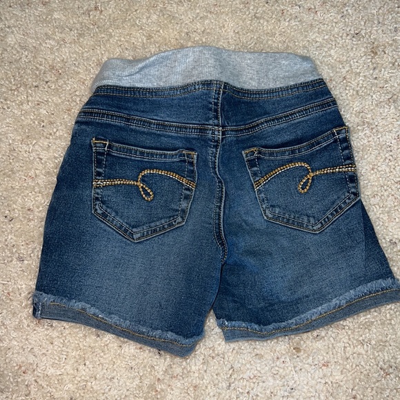 Justice stretchy jean shorts - Picture 2 of 3